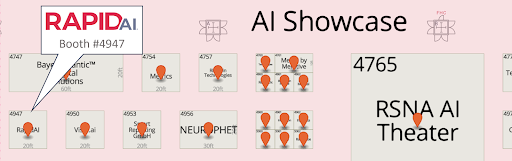 Rapid AI RSNA Booth Location